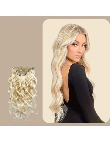 Kit di extension Body Wave Biondo Platino 120 gr Dans la société mordern