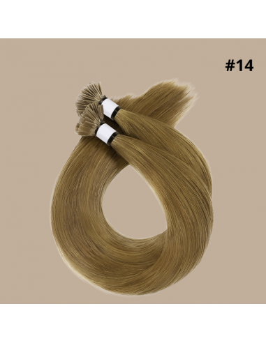 100 Extensions Keratin Rett Premium Med Flat Tupp 14 prix