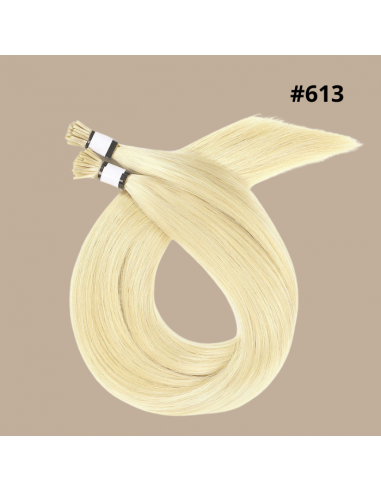 50 Premium Keratin Extensions Rett med I-spiss 613 2 - 3 jours ouvrés.