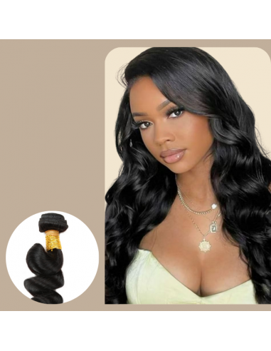 Virgin Human Hair Loose Wave 7A Mörkbrun 1B 100 Gr ou a consommer sur place